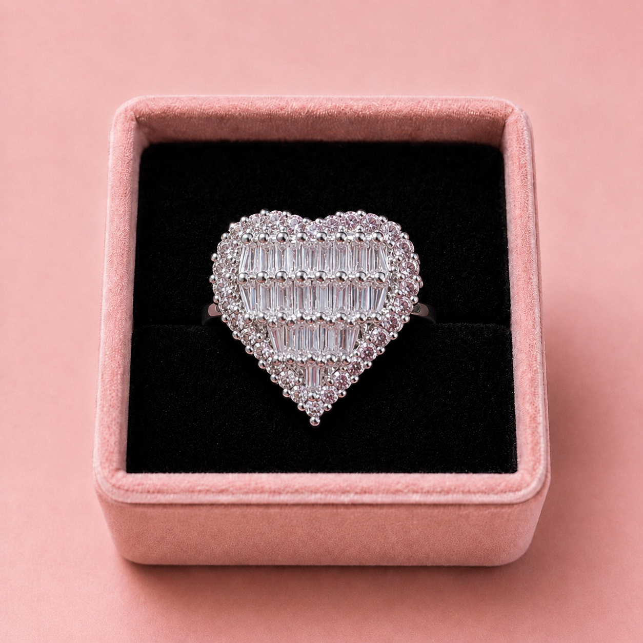 Silver heart