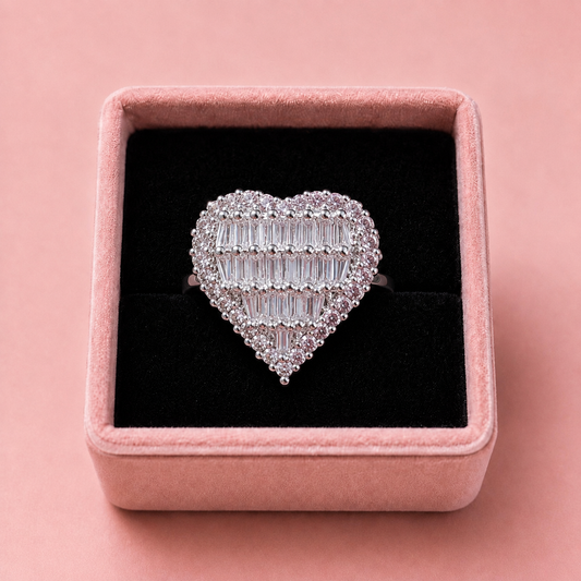 Silver heart