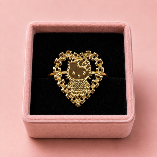 Heart hk ring